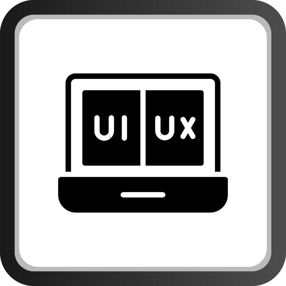 ui ux kreativ Symbol Design vektor