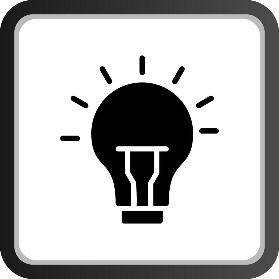 großes Licht kreatives Icon-Design vektor