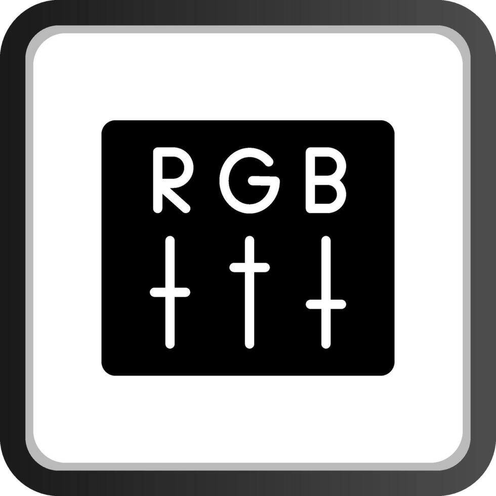 RGB-kreatives Icon-Design vektor