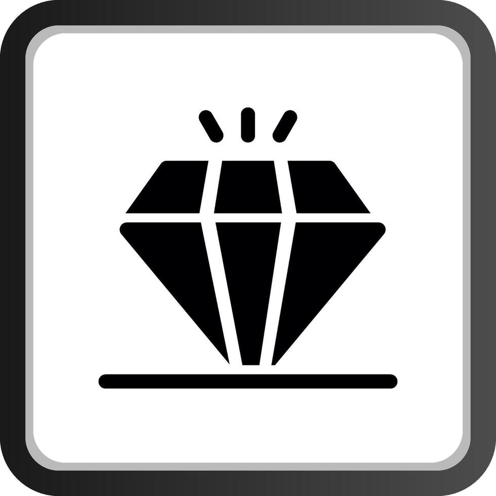 diamant kreativ ikon design vektor