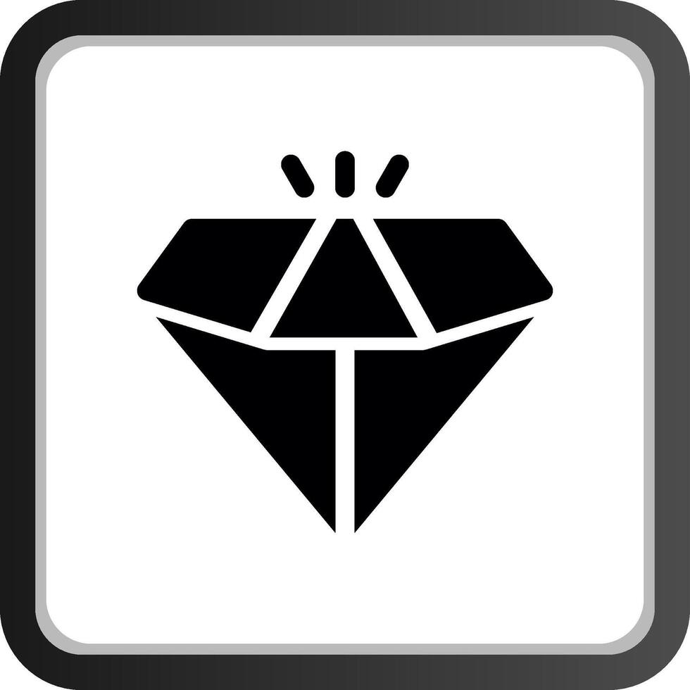 diamant kreativ ikon design vektor