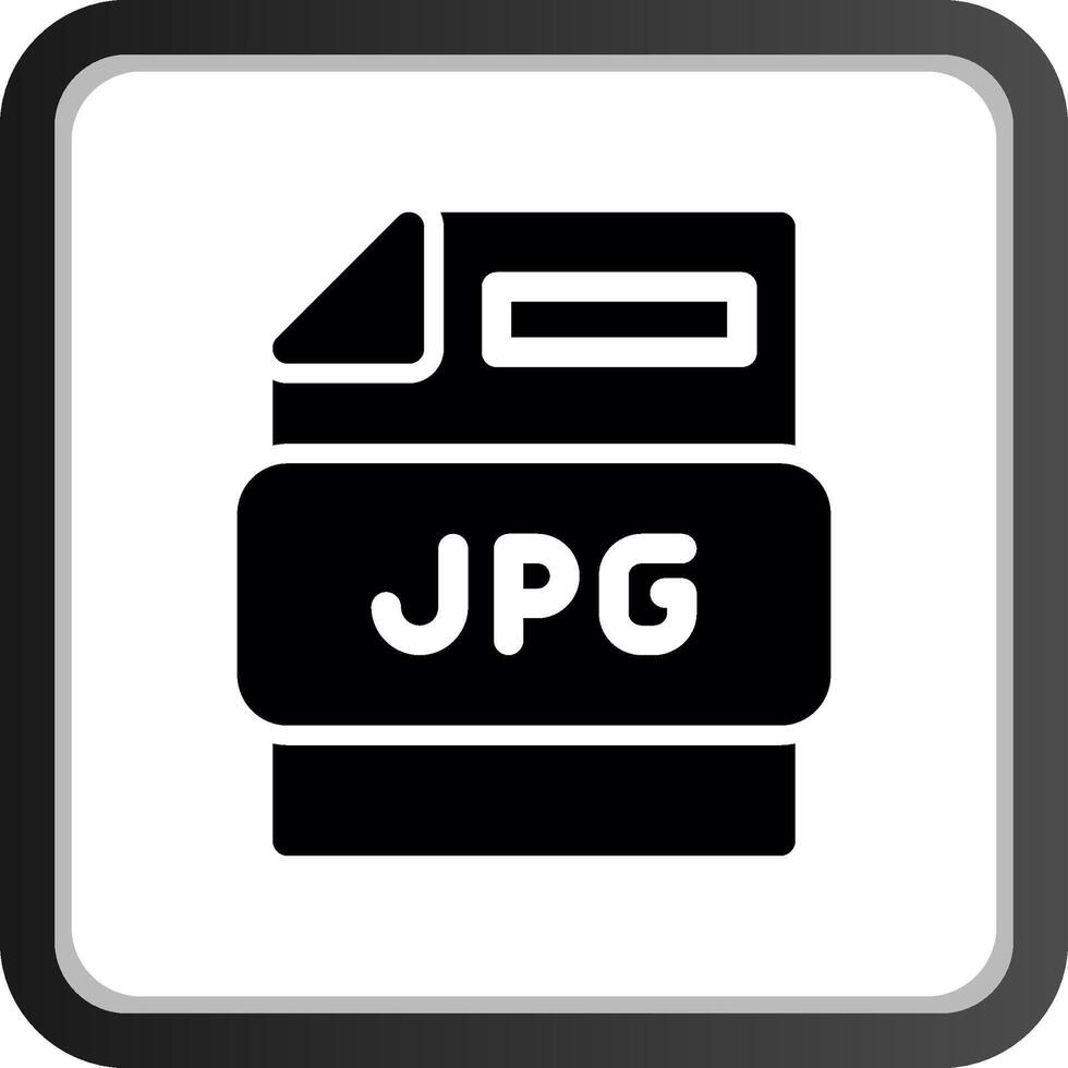 jpg-Datei kreatives Icon-Design vektor