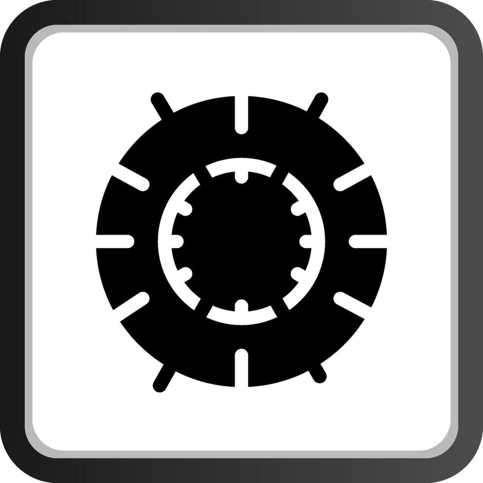 Ziel kreatives Icon-Design vektor