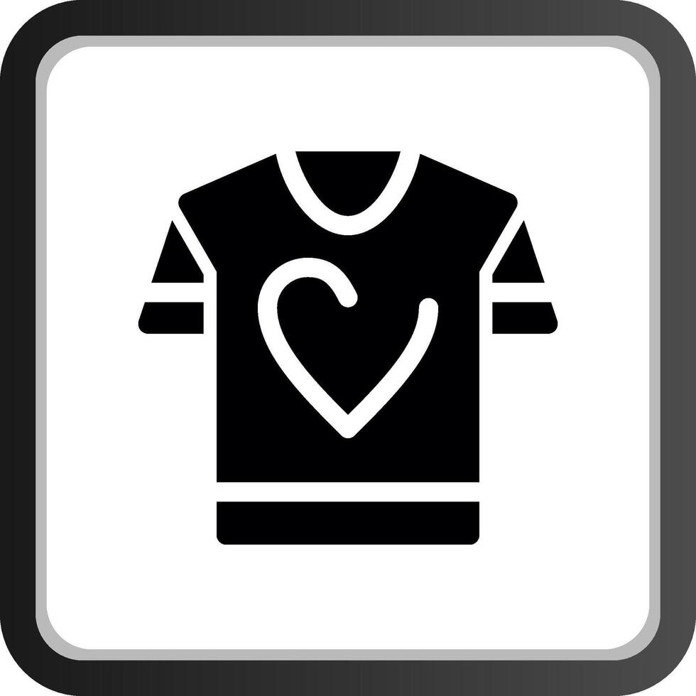 T-Shirt kreatives Icon-Design vektor