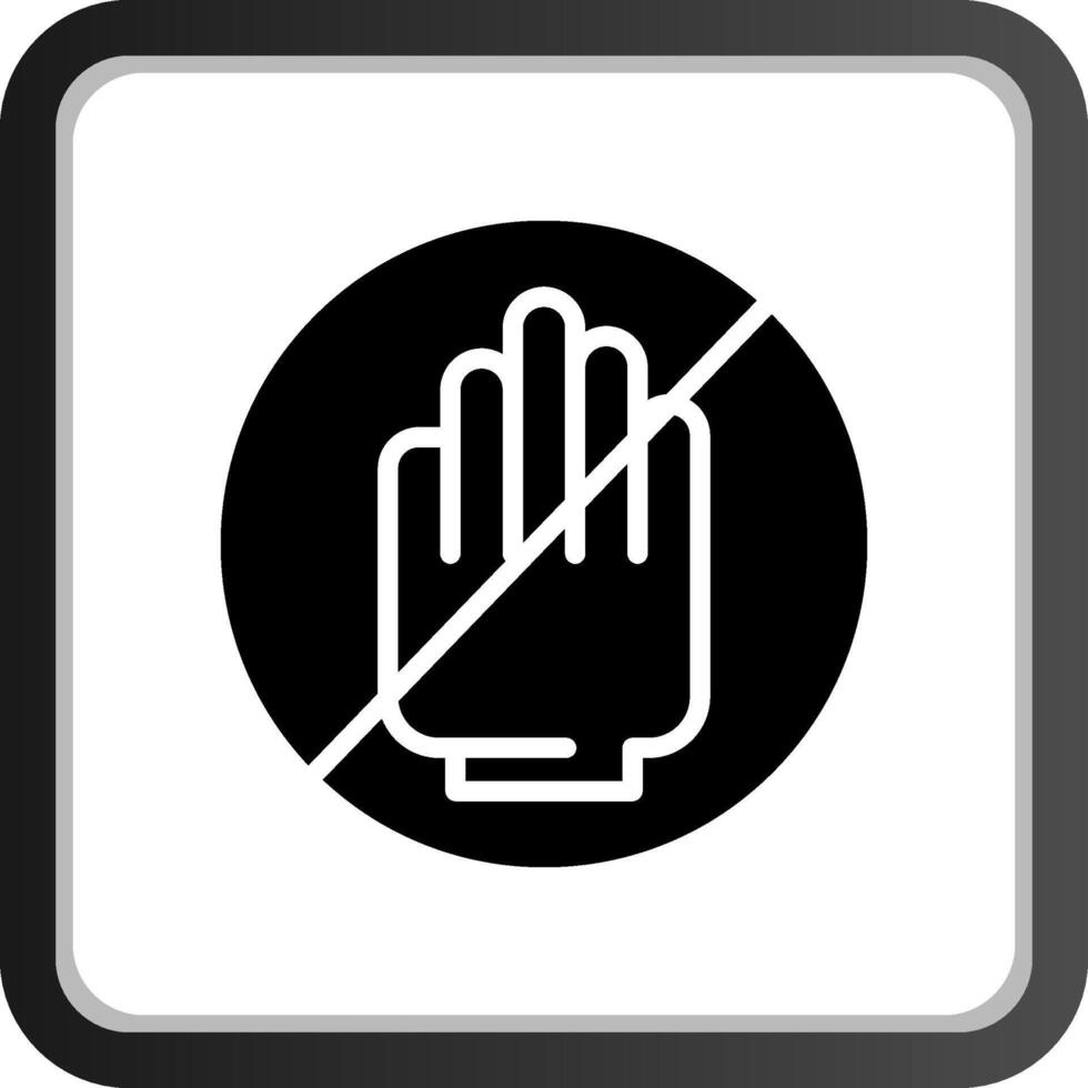 Einschränkung kreatives Icon-Design vektor