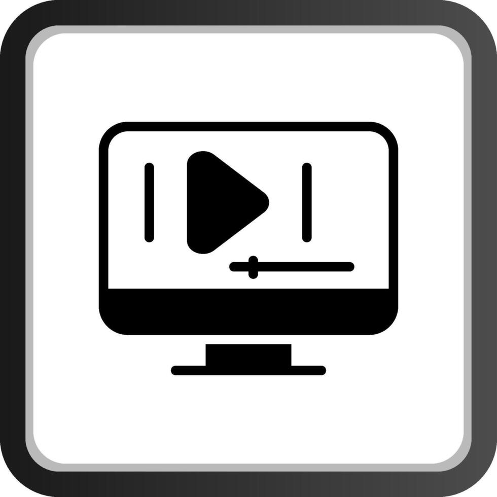 Video abspielen kreativ Symbol Design vektor