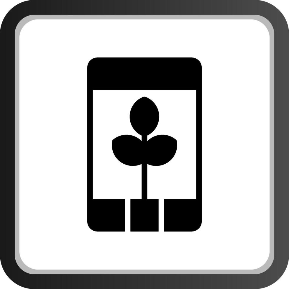 Landwirtschaft App kreativ Symbol Design vektor