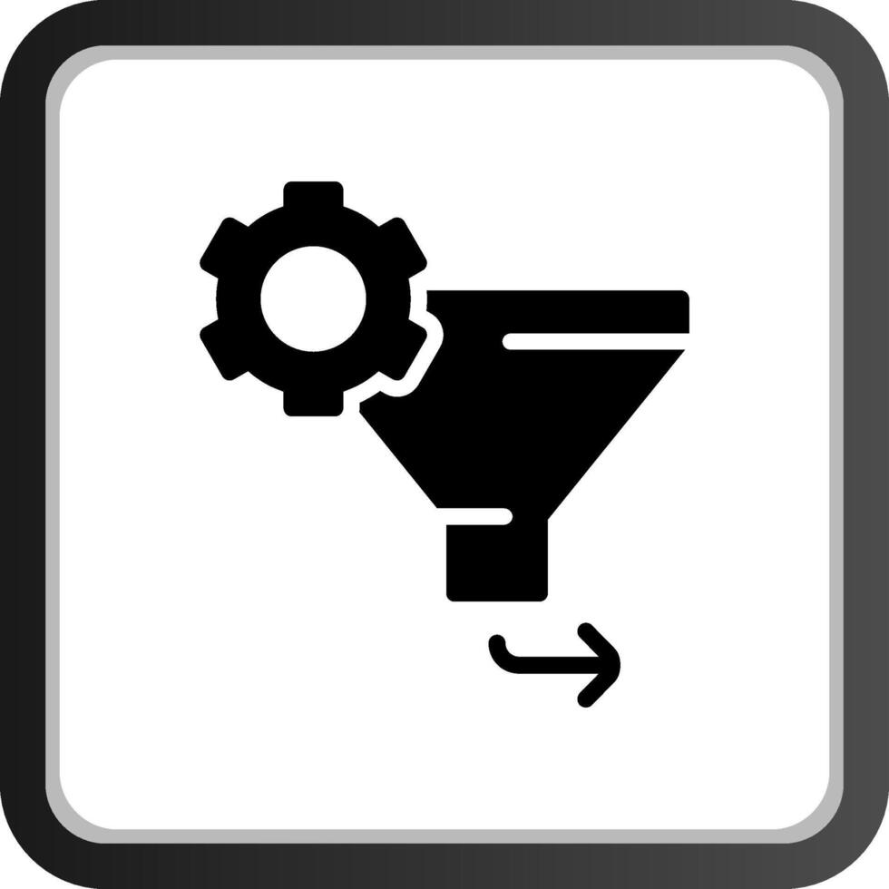 Konversionsrate kreatives Icon-Design vektor