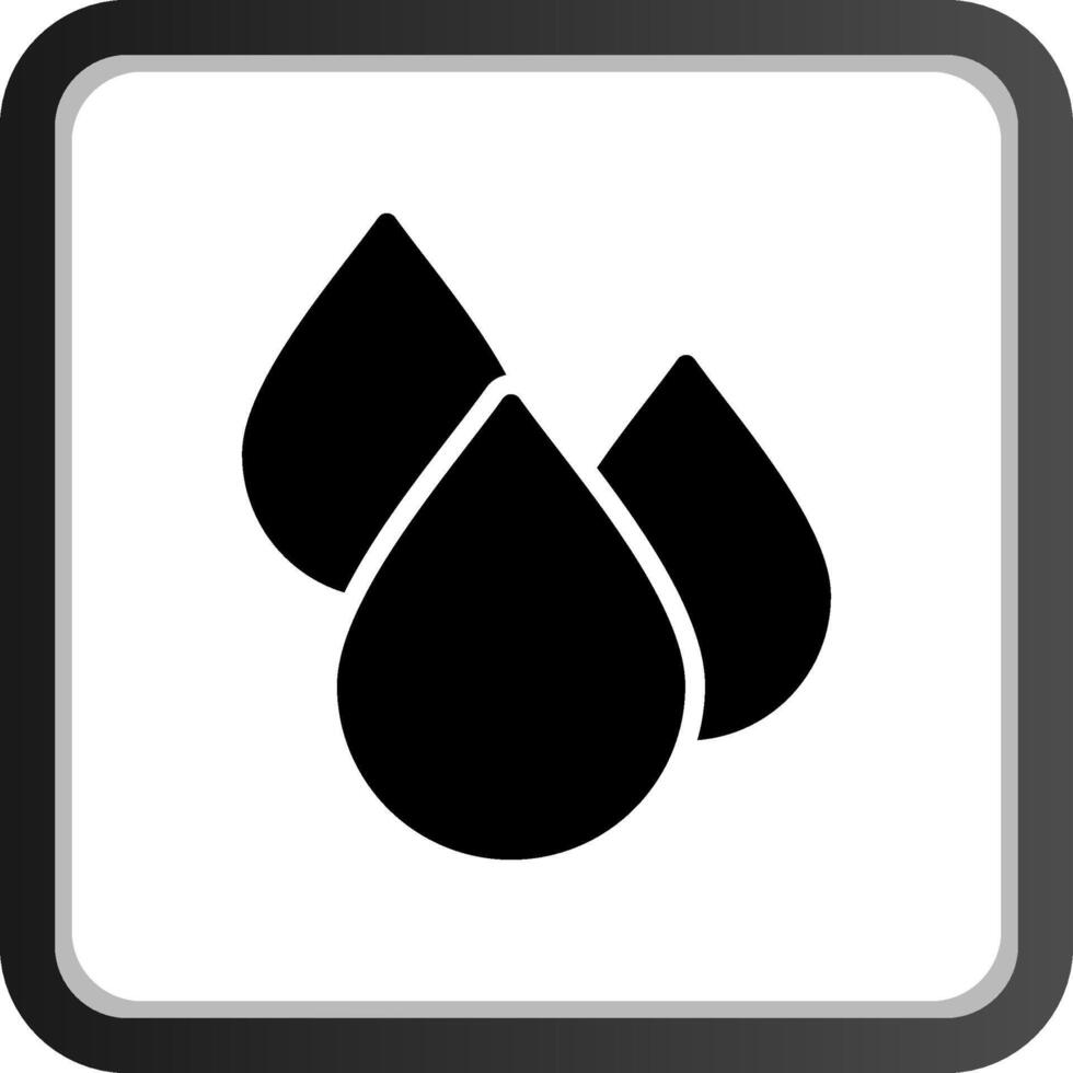 Wasser fallen kreativ Symbol Design vektor