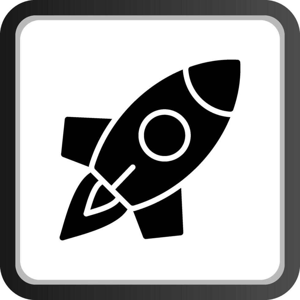 Rakete kreatives Icon-Design vektor