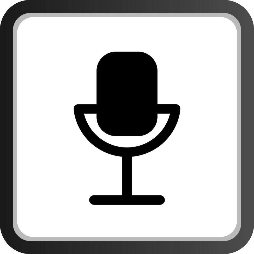 Mikrofon kreatives Icon-Design vektor