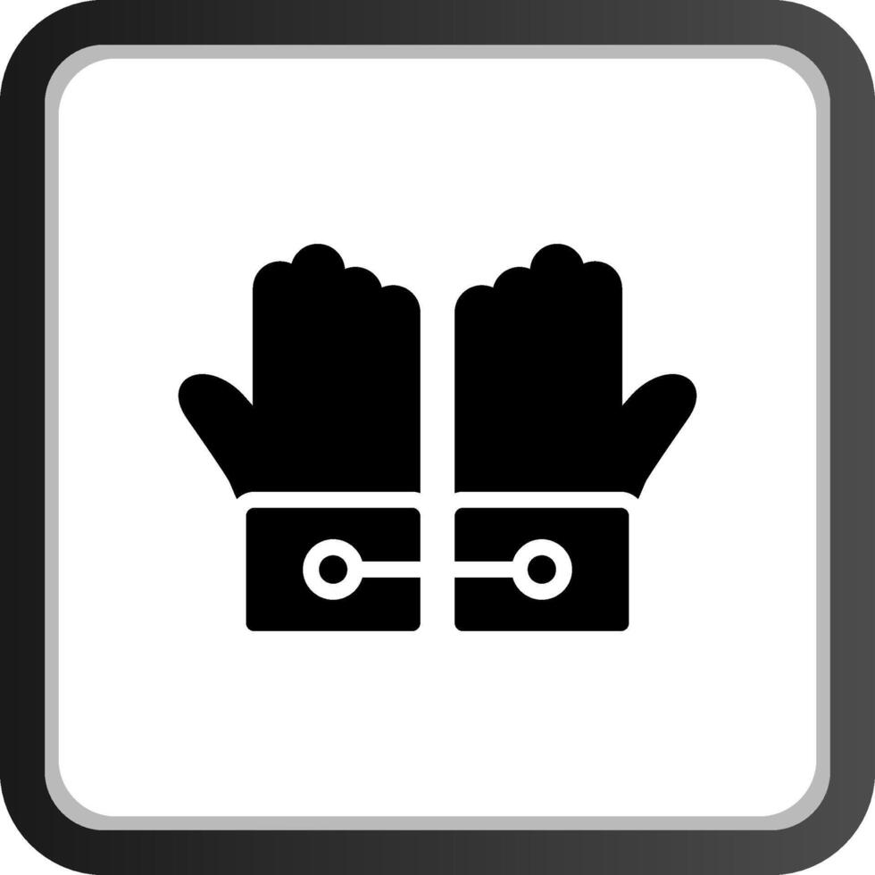 Latex Handschuhe kreativ Symbol Design vektor