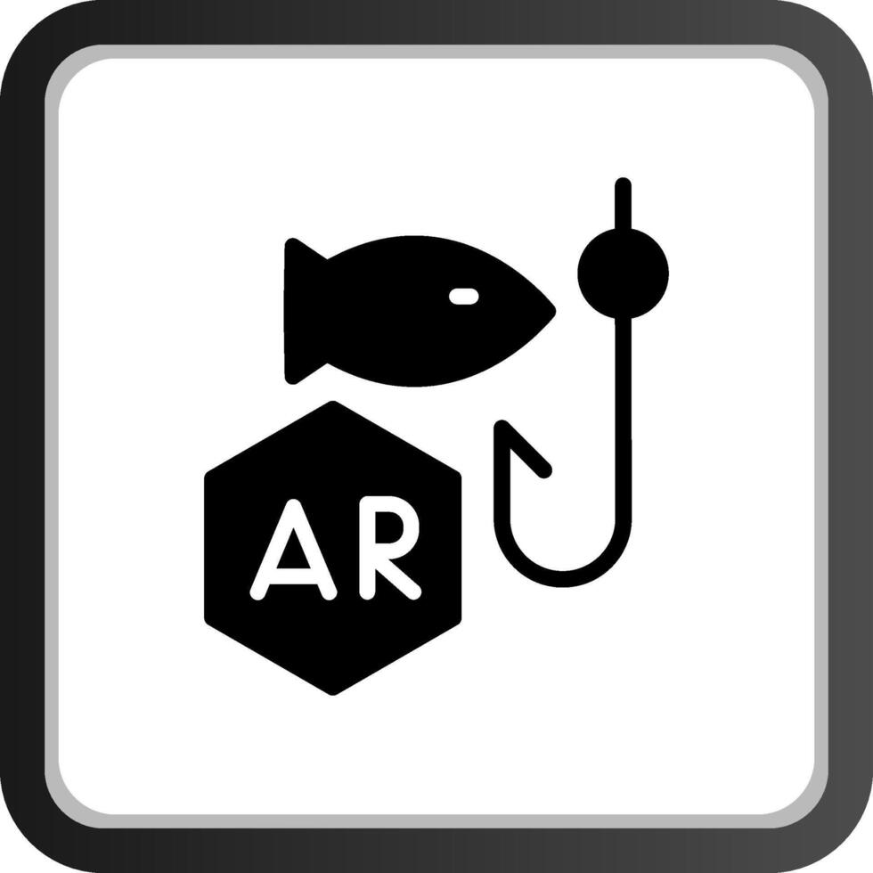 ar Angeln kreativ Symbol Design vektor