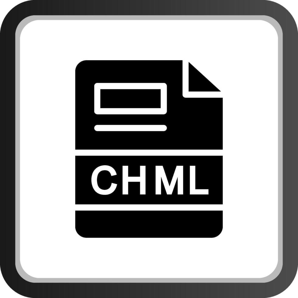 chml kreativ ikon design vektor