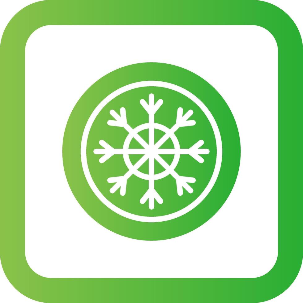 Eiszapfen kreatives Icon-Design vektor