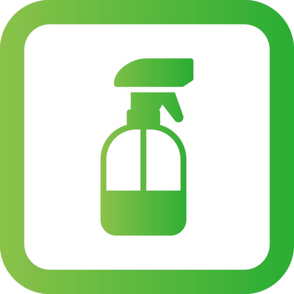 Sprühflasche kreatives Icon-Design vektor