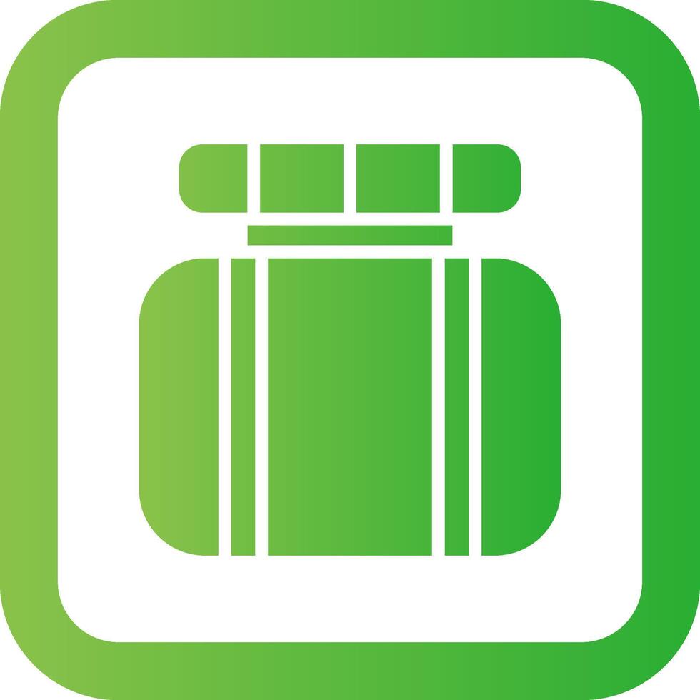 Tintenflasche kreatives Icon-Design vektor