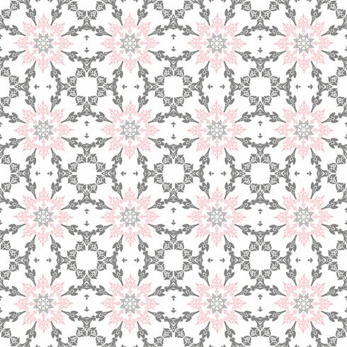 Seamless Ornamental Floral Pattern Bakgrund vektor