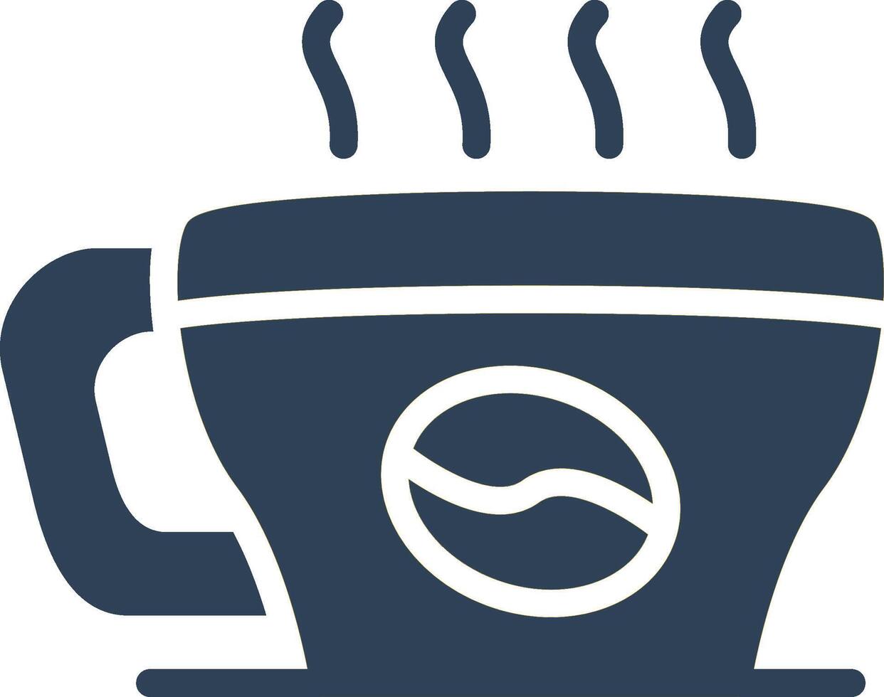 Kaffee kreatives Icon-Design vektor