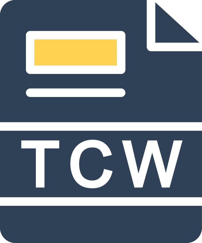 tcw kreativ Symbol Design vektor