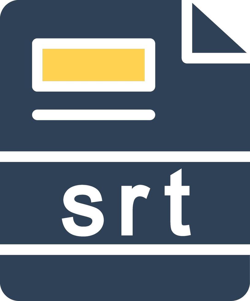 srt kreativ Symbol Design vektor