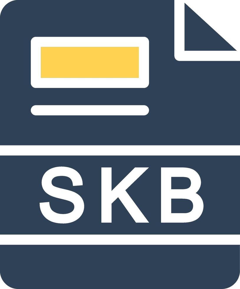 skb kreativ ikon design vektor