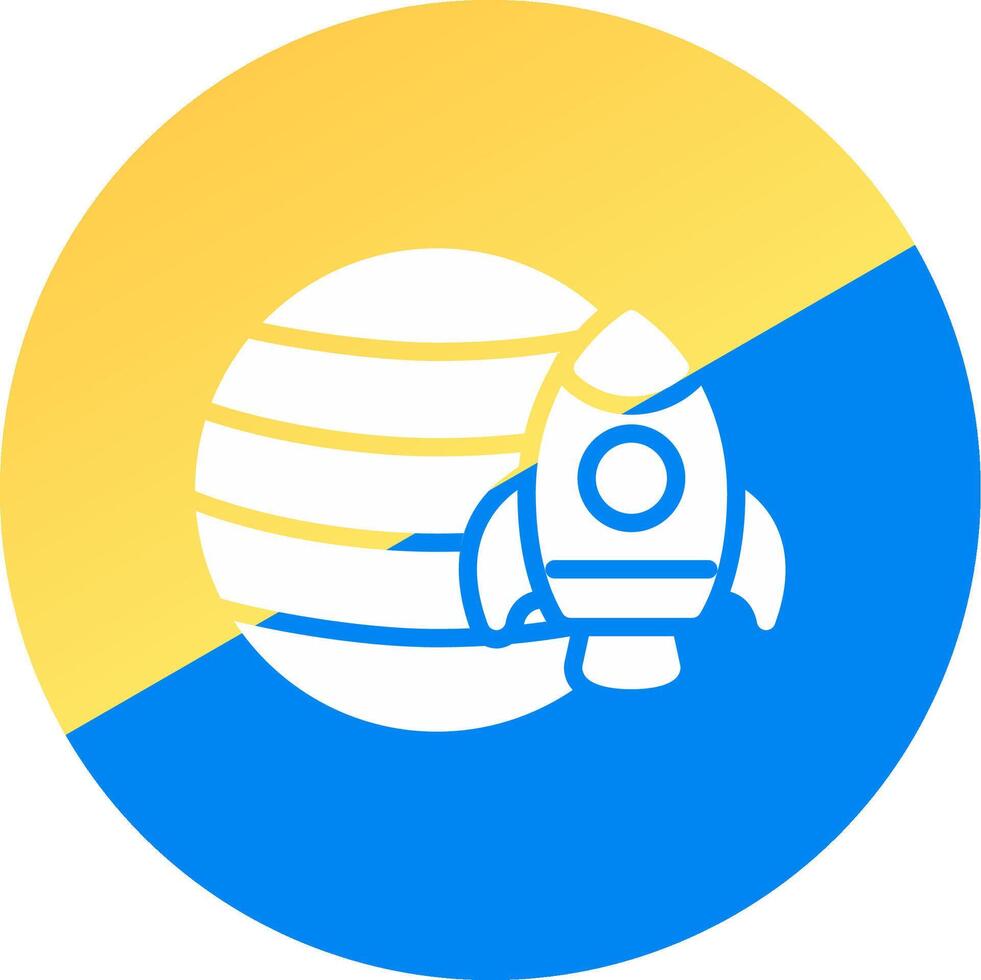 Planet kreatives Icon-Design vektor