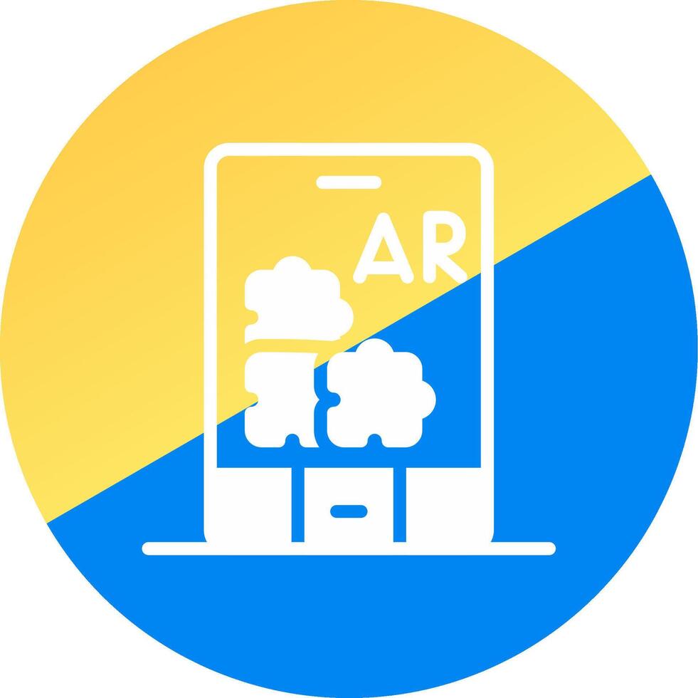 ar Puzzle kreativ Symbol Design vektor