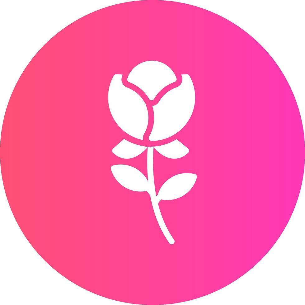 Rose kreatives Icon-Design vektor