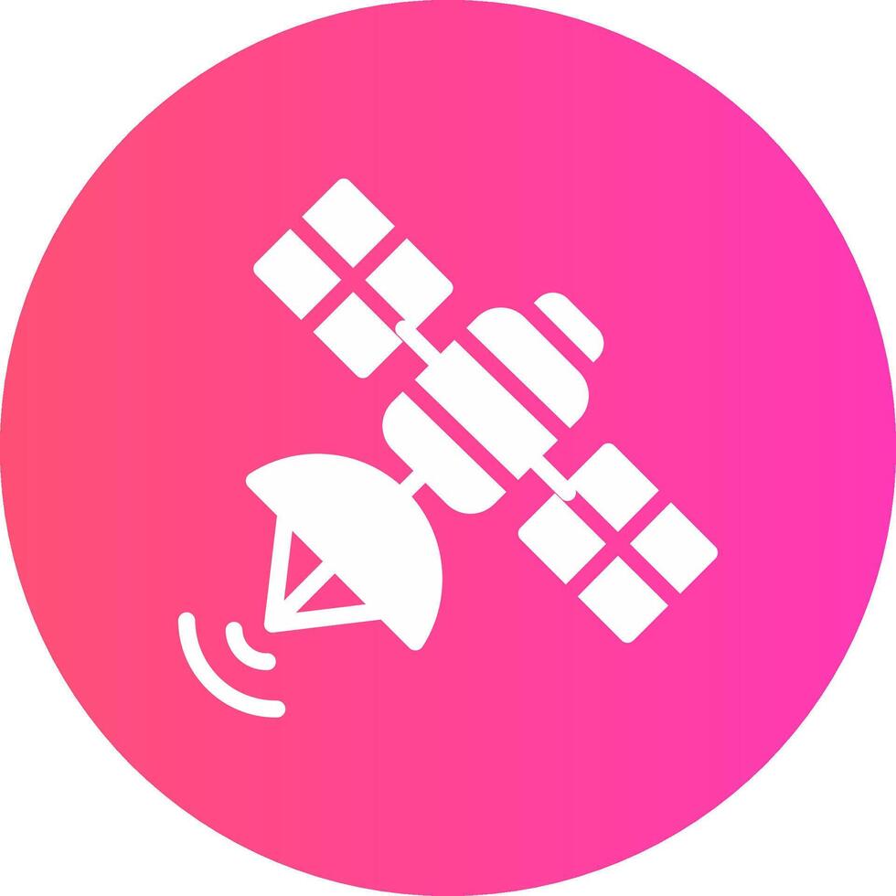 kreatives Icon-Design für Satelliten vektor