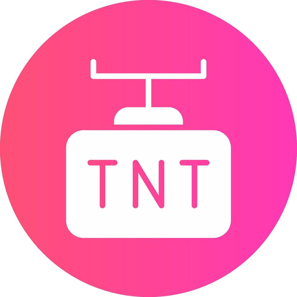 tnt kreatives Icon-Design vektor