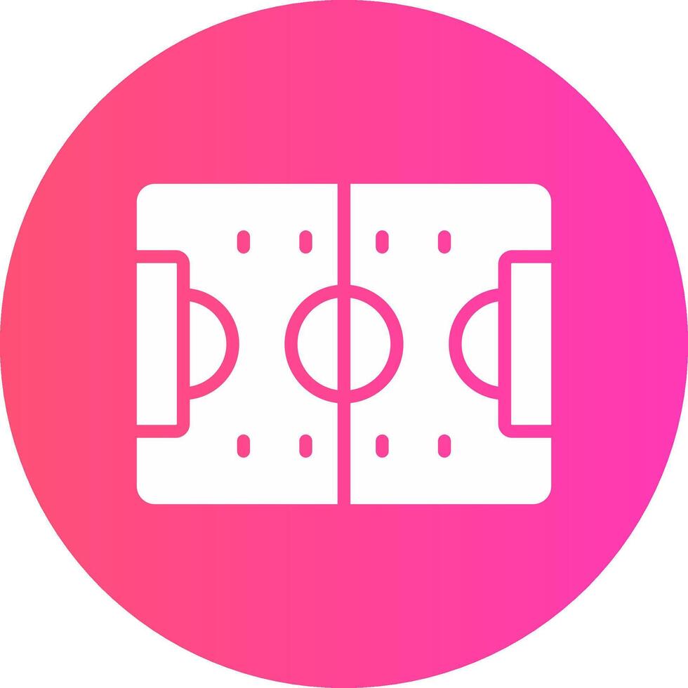 Fußball Spiel kreativ Symbol Design vektor