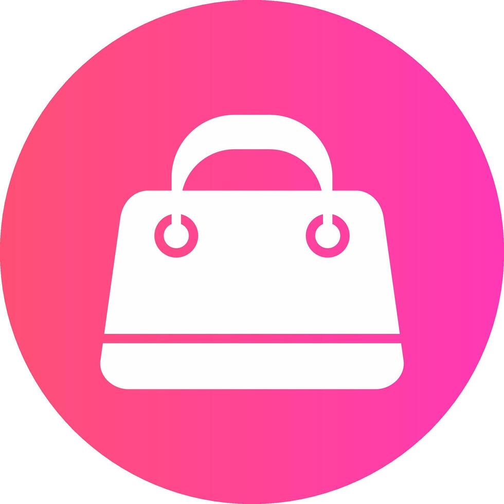 Handtasche kreatives Icon-Design vektor