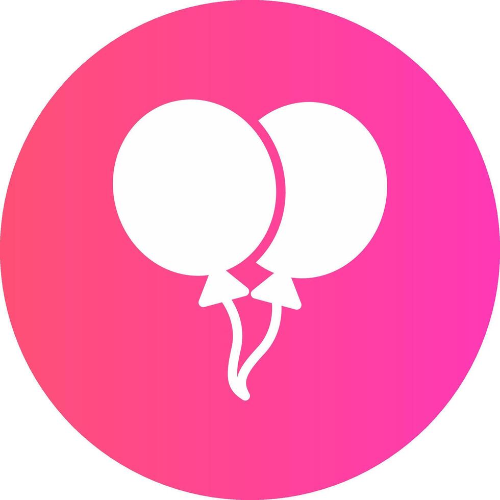 ballong kreativ ikon design vektor