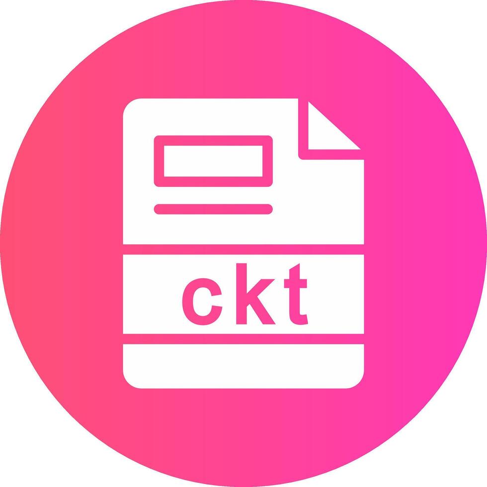 ckt kreativ ikon design vektor