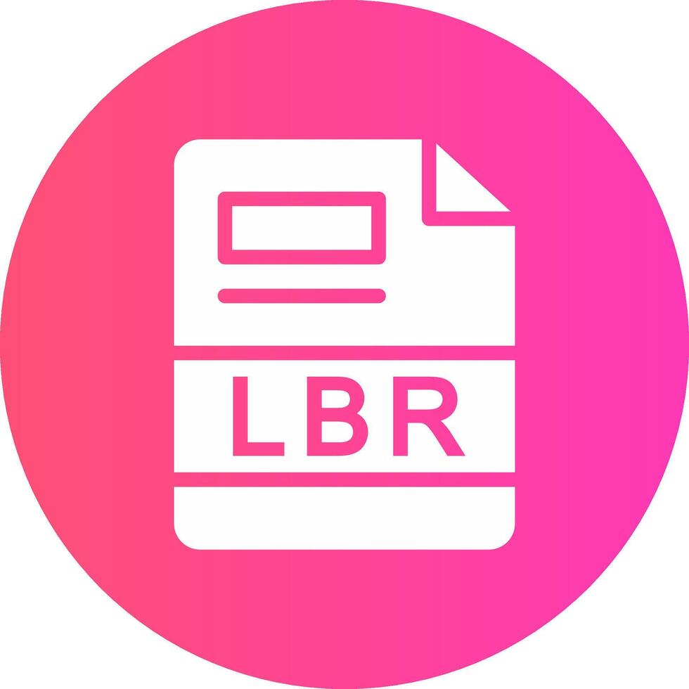 lbr kreativ Symbol Design vektor