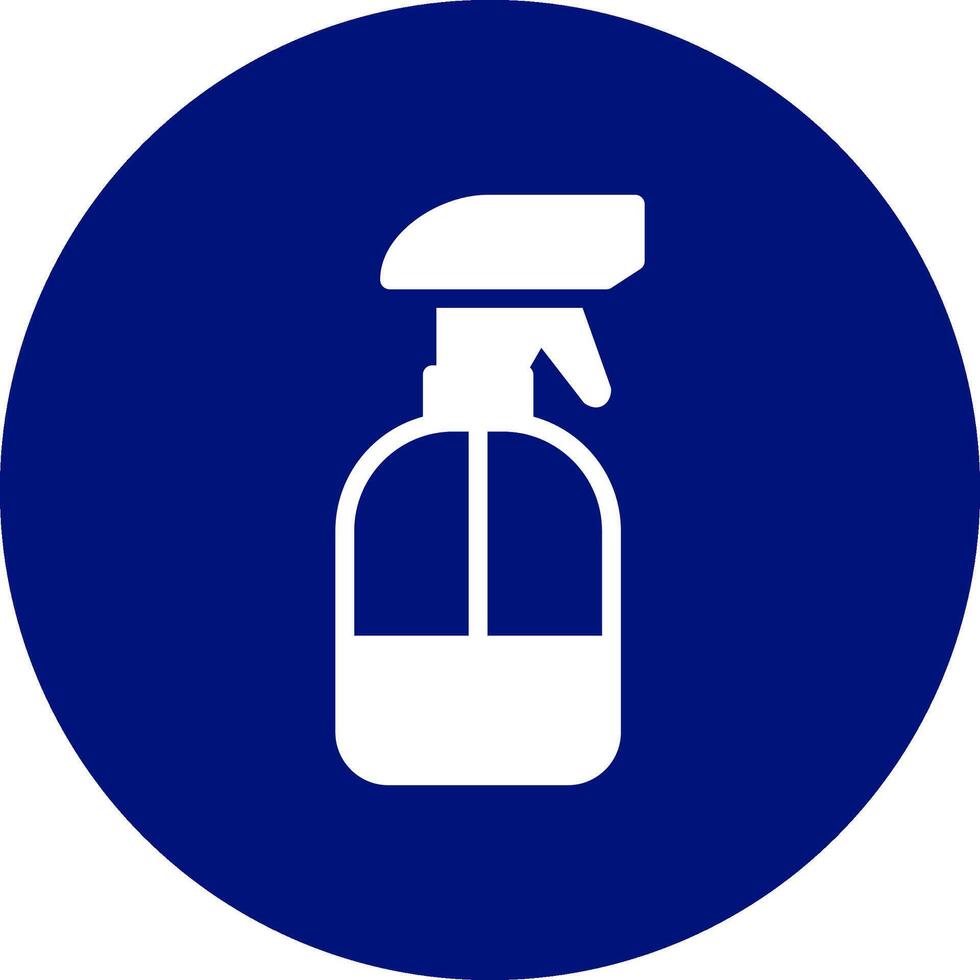 Sprühflasche kreatives Icon-Design vektor