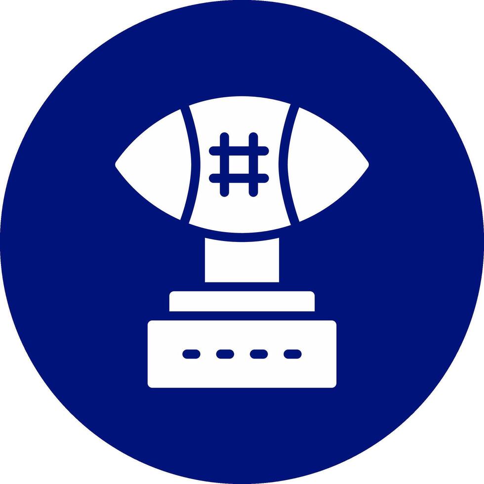 Trophäe kreatives Icon-Design vektor