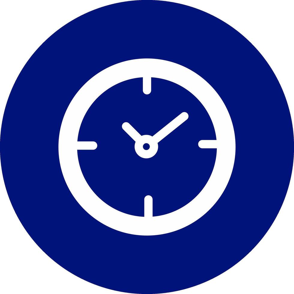 Uhr kreatives Icon-Design vektor