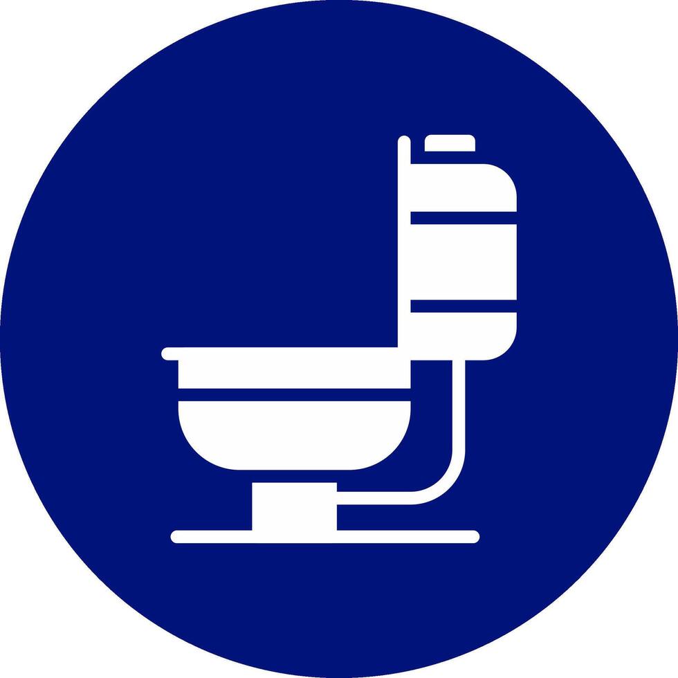 Toilette kreatives Icon-Design vektor