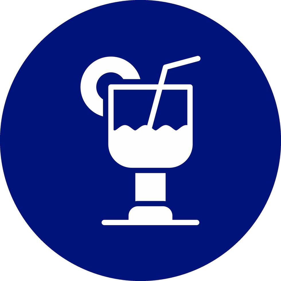 kreatives Icon-Design für Cocktails vektor