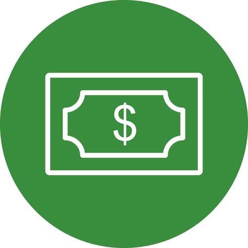 Dollar-Vektor-Symbol vektor