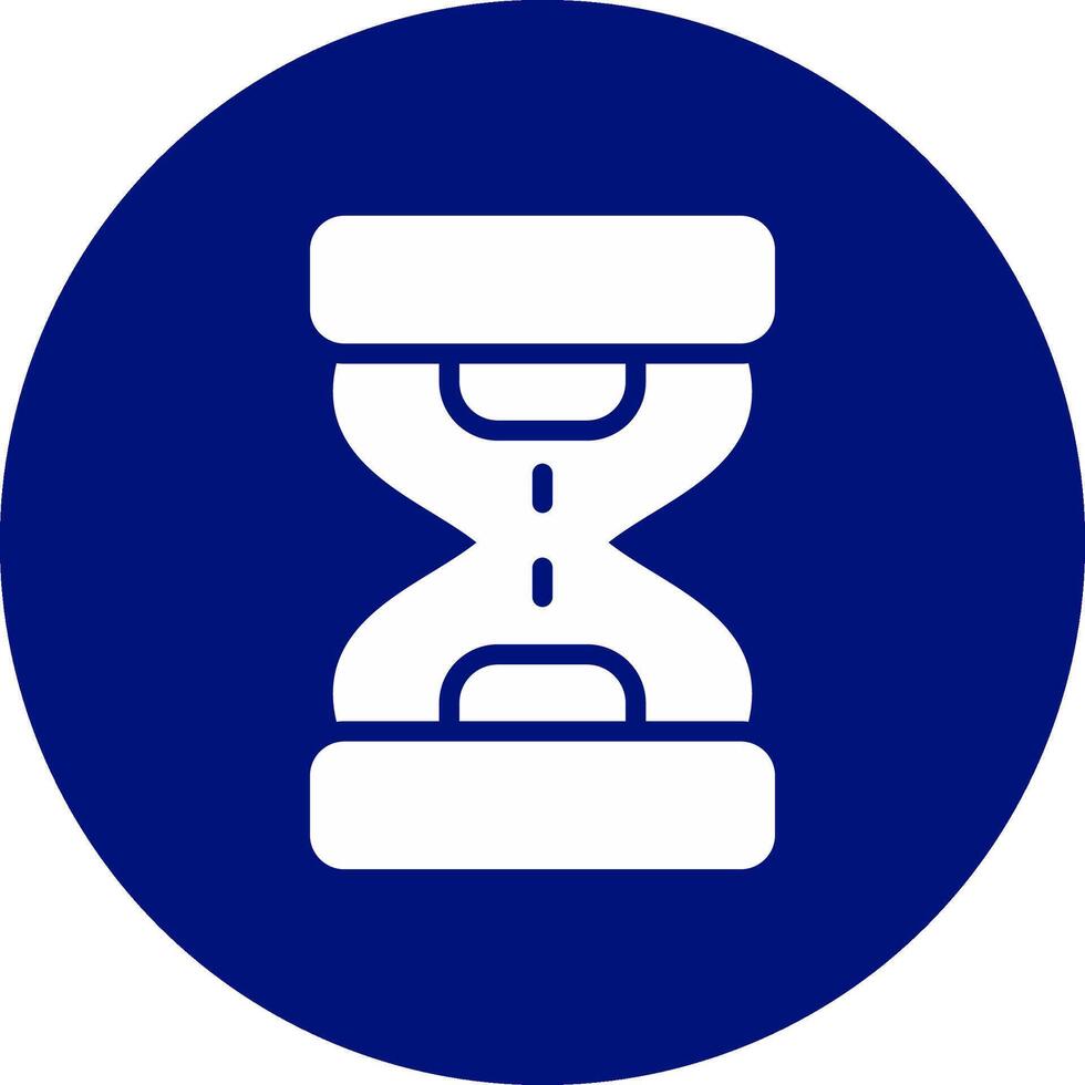 Sanduhr kreatives Icon-Design vektor