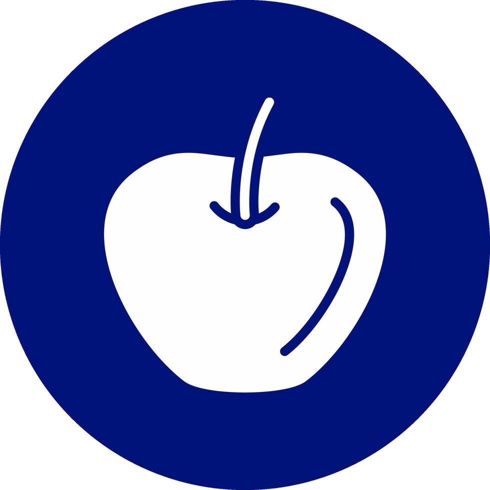 äpplen kreativ ikon design vektor