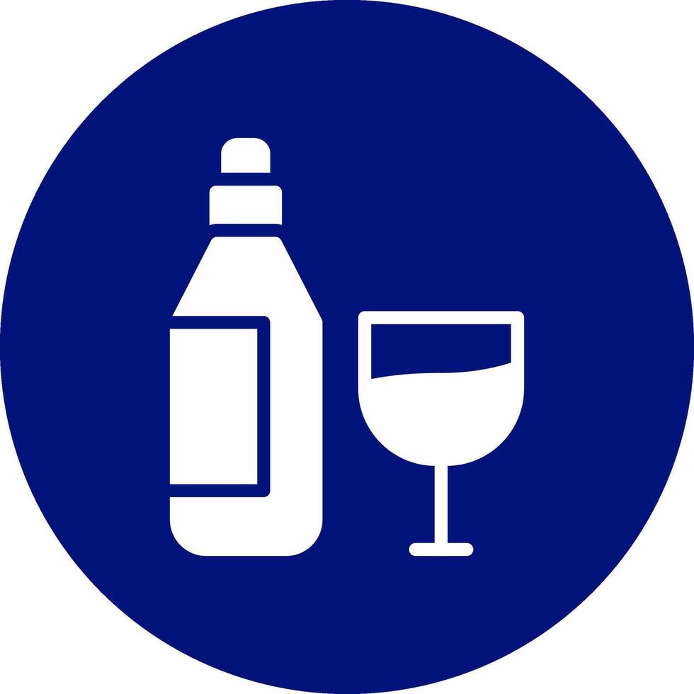 Wein kreatives Icon-Design vektor