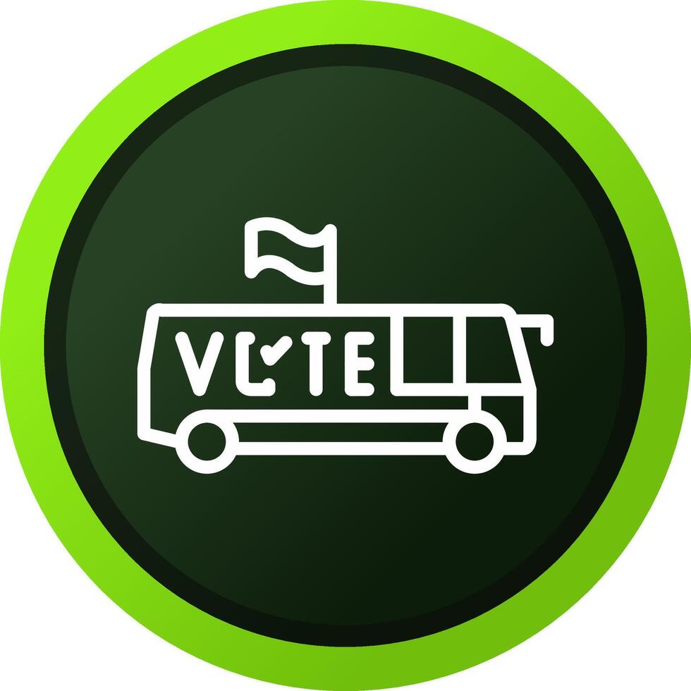 Bus kreatives Icon-Design vektor