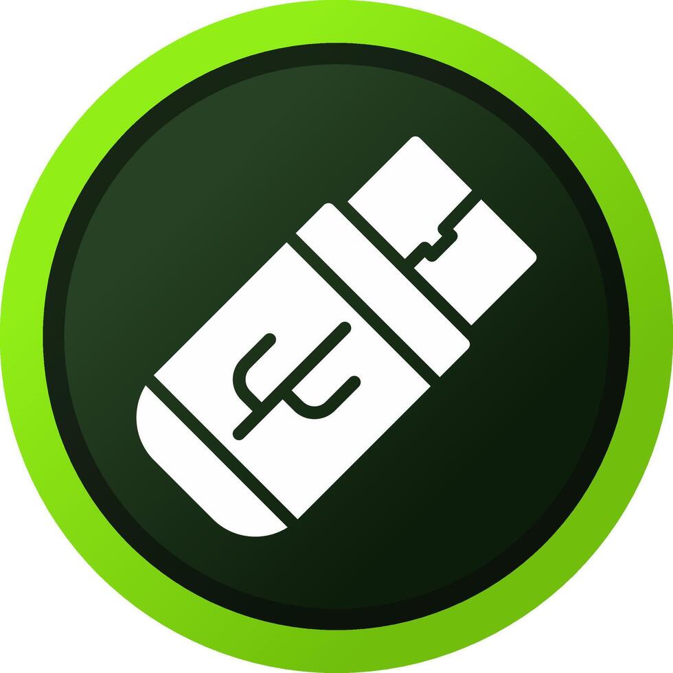 USB-Laufwerk kreatives Icon-Design vektor