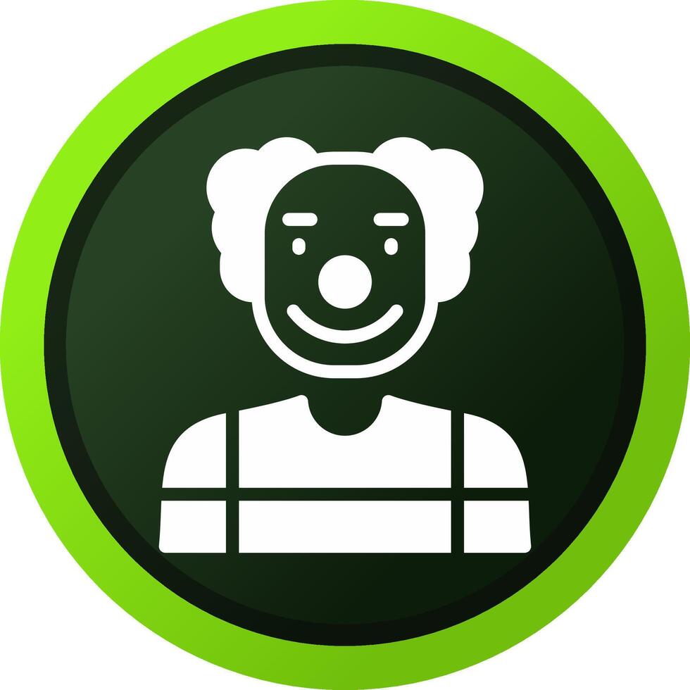 Clown kreatives Icon-Design vektor