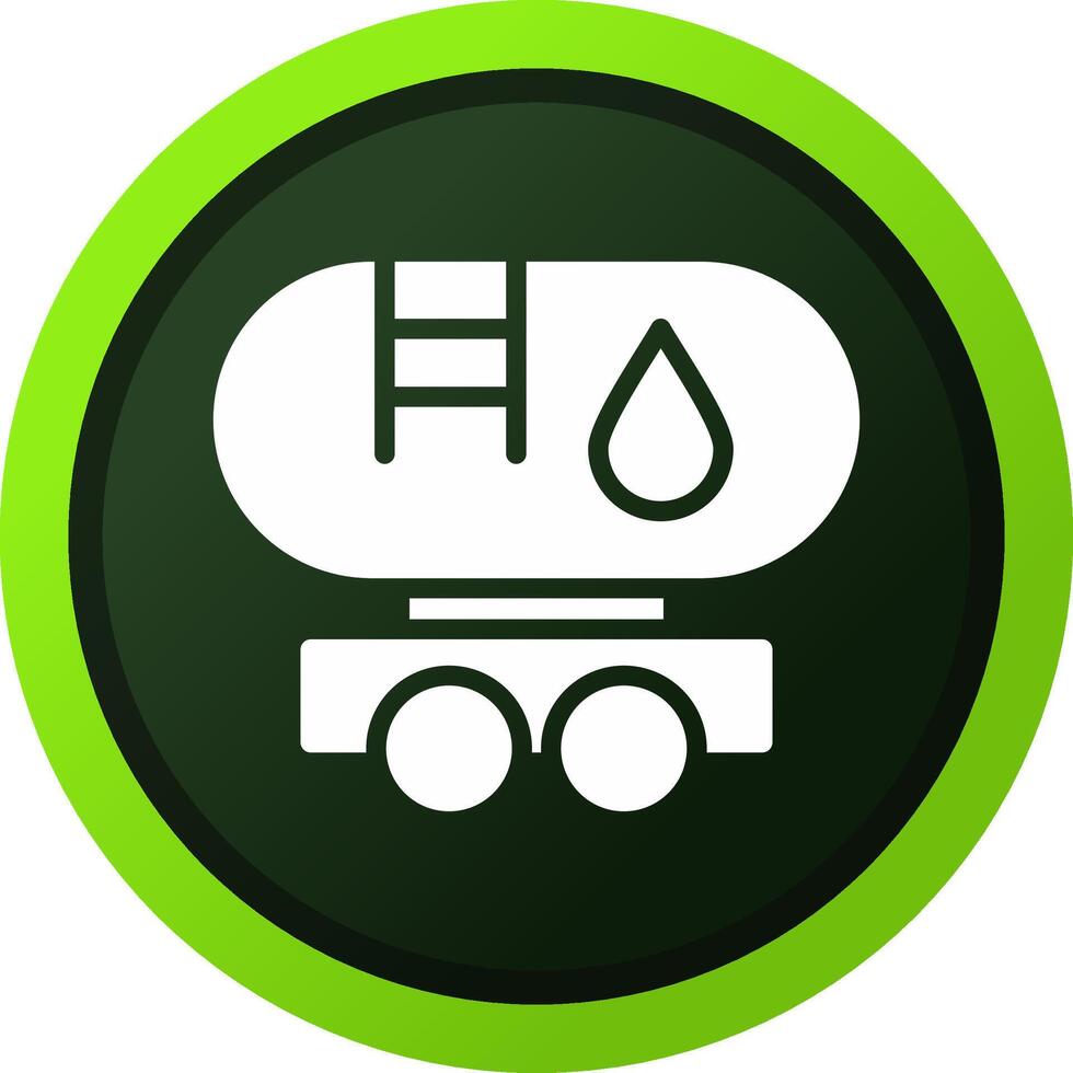 Tankwagen kreatives Icon-Design vektor