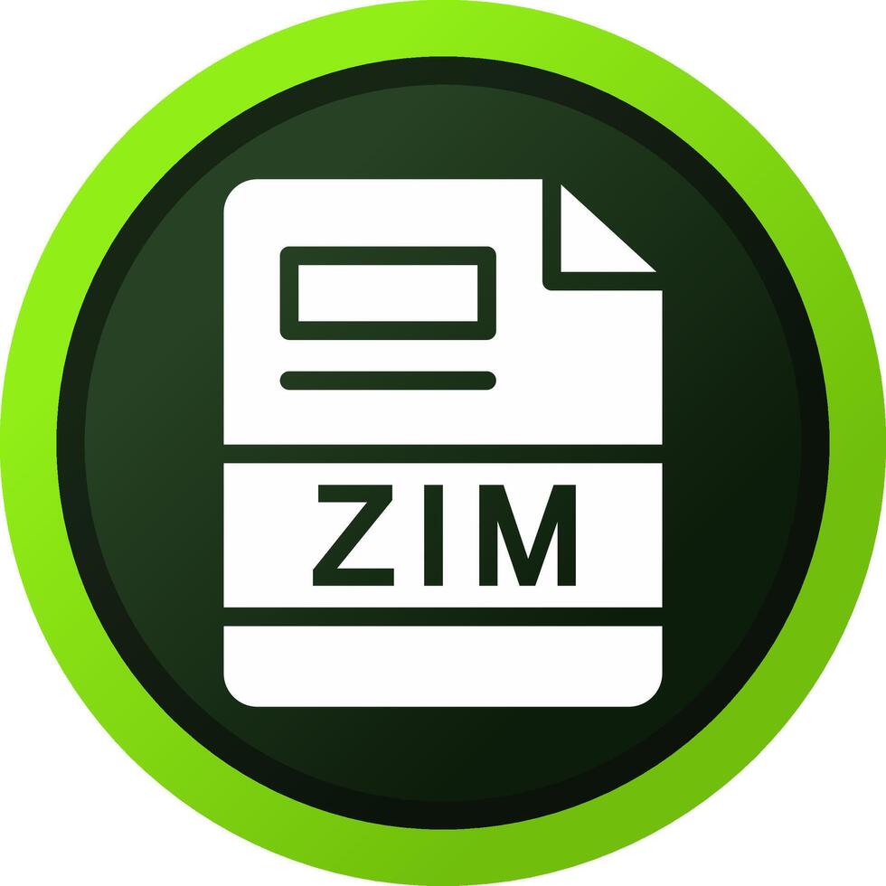 zim kreativ Symbol Design vektor